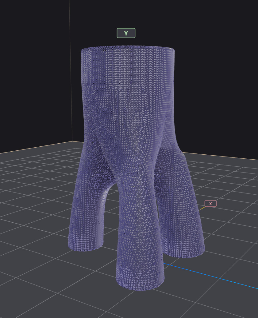 Multi-Object loft 3D result